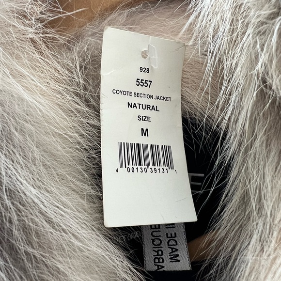 NWT Rosie Coyote Fur Bolero Jacket - Picture 5 of 8